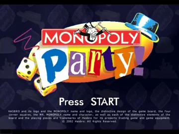 Monopoly Party (USA) screen shot title